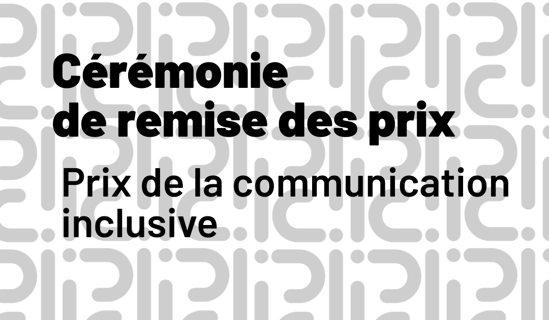 Prix de la communication inclusive