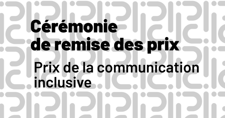 Prix de la communication inclusive